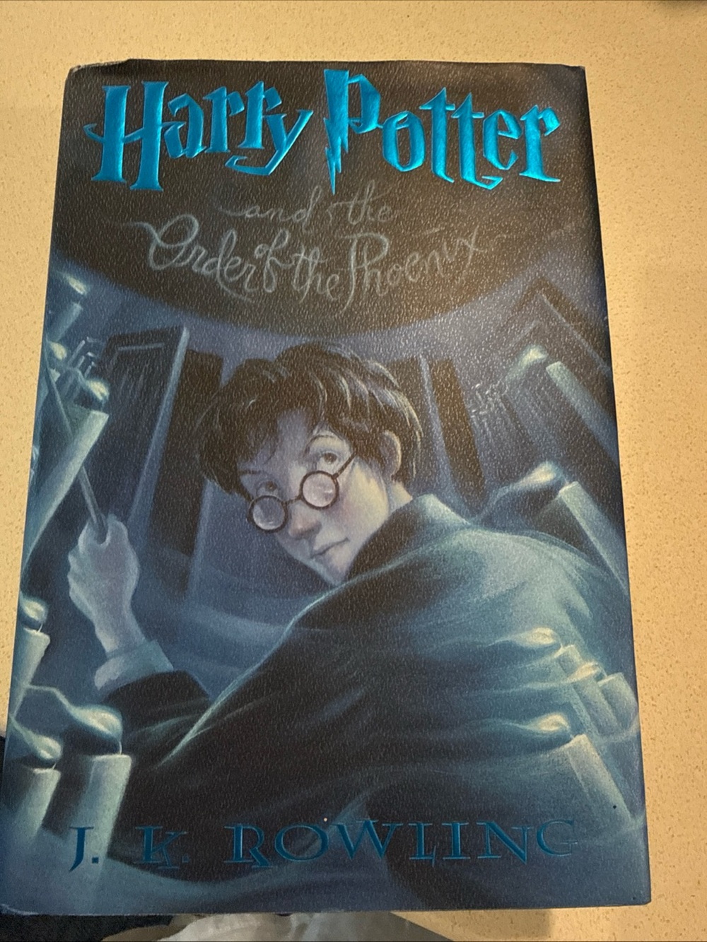 Harry Potter and the Order of the Phoenix — Blue Hardcover 1st. Edition